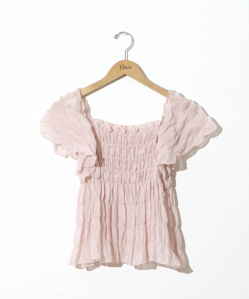 sheer papillon blouse2～ｼｱｰﾊﾟﾋﾟﾖﾝﾌﾞﾗｳｽ2 | flower／フラワー