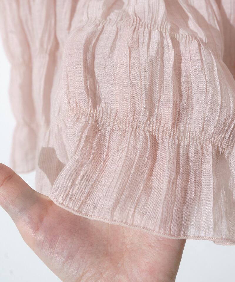 sheer papillon blouse2～ｼｱｰﾊﾟﾋﾟﾖﾝﾌﾞﾗｳｽ2 | flower／フラワー