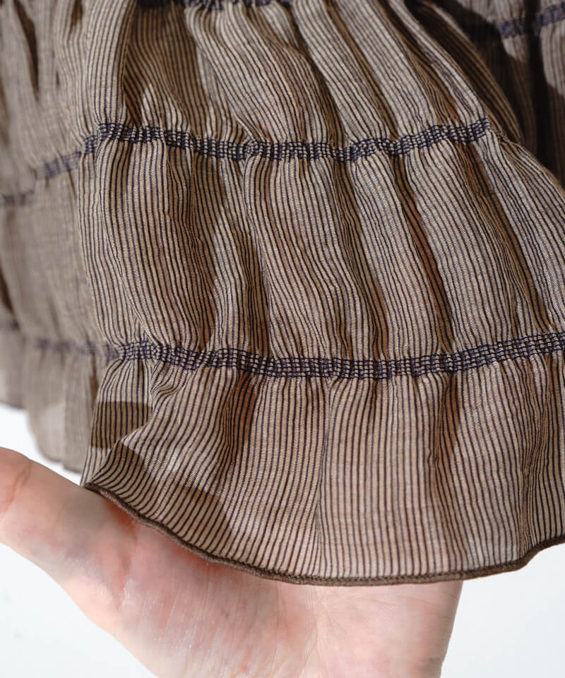 sheer papillon blouse2～ｼｱｰﾊﾟﾋﾟﾖﾝﾌﾞﾗｳｽ2 | flower／フラワー