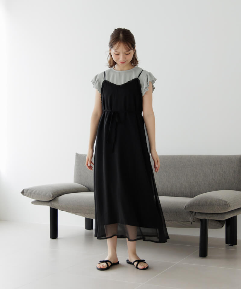 frill sleeve top～ﾌﾘﾙｽﾘｰﾌﾞﾄｯﾌﾟ | flower／フラワー公式通販