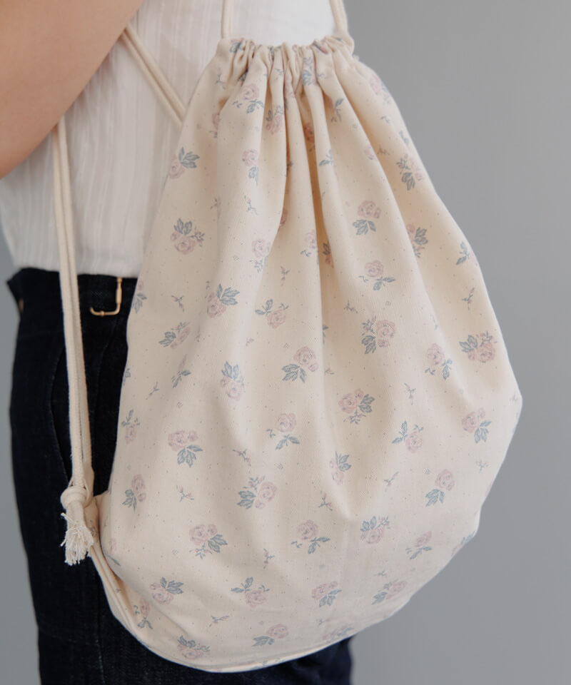 【Nina】ꕤ︎︎ドローストリングバッグ『バルーンランド』〈オフ〉 Nina様専用】ꕤ︎︎ドローストリングバッグ『バルーンランド