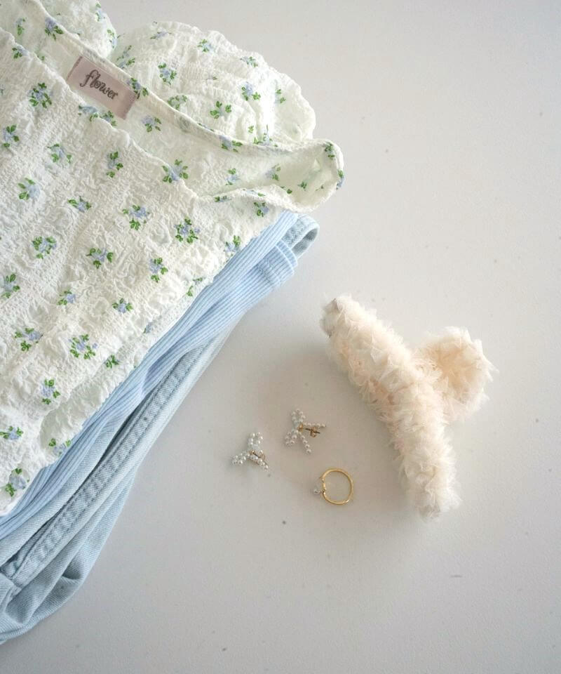 smoky tulle clip～ｽﾓｰｷｰﾁｭｰﾙｸﾘｯﾌﾟ | flower／フラワー公式通販