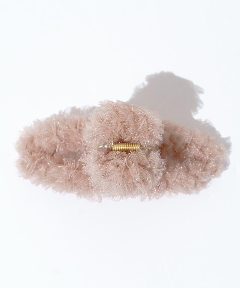 モダンカラー ヘアクリップ チュールヤーン モダンカラー ヘアクリップ チュールヤーン