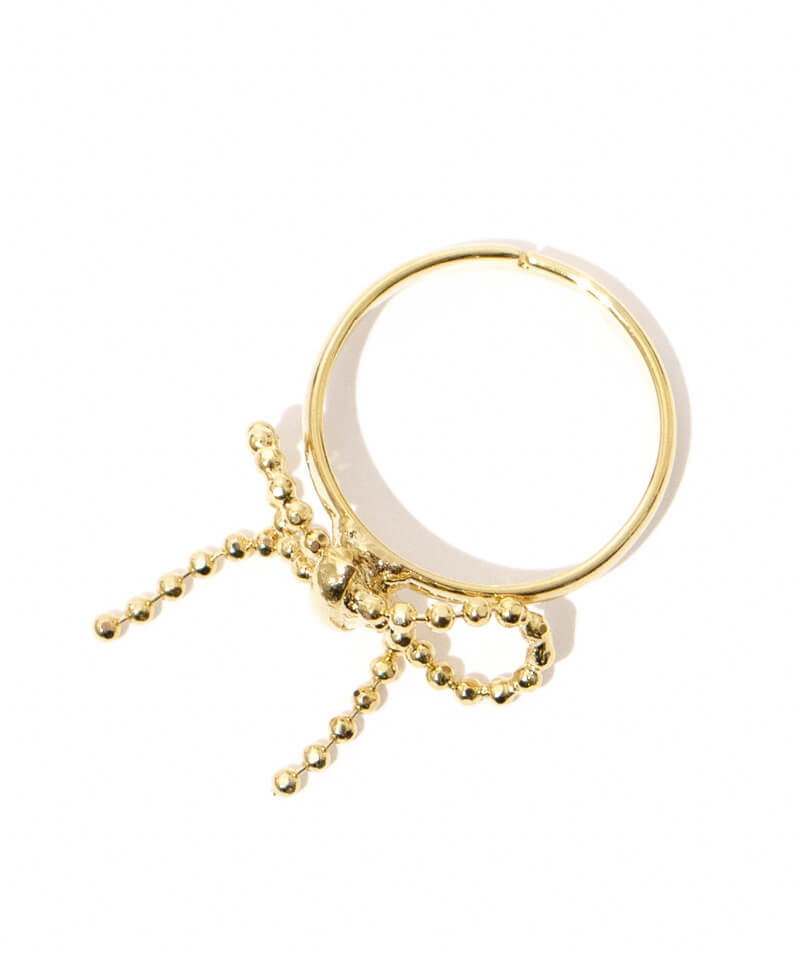 shine ribbon ring～ｼｬｲﾝﾘﾎﾞﾝﾘﾝｸﾞ | flower／フラワー公式通販