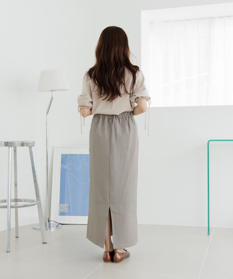 30%OFF】slender ribbon skirt～ｽﾚﾝﾀﾞｰﾘﾎﾞﾝｽｶｰﾄ | flower