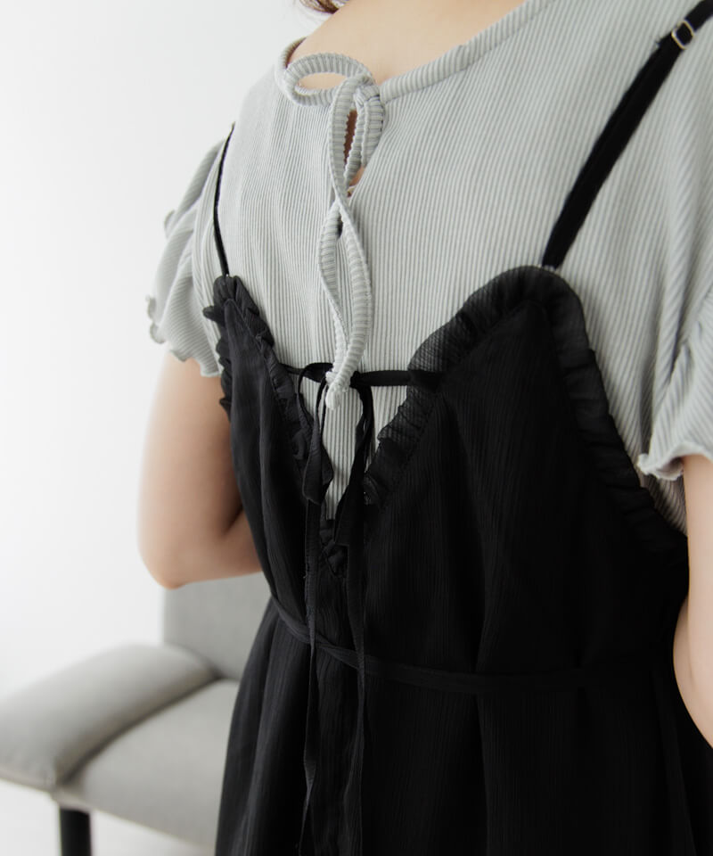 40%OFF】sheer cami onepiece~シアーキャミワンピース | flower/フラワー 40%OFF】sheer cami onepiece~シアーキャミワンピース | flower/フラワー