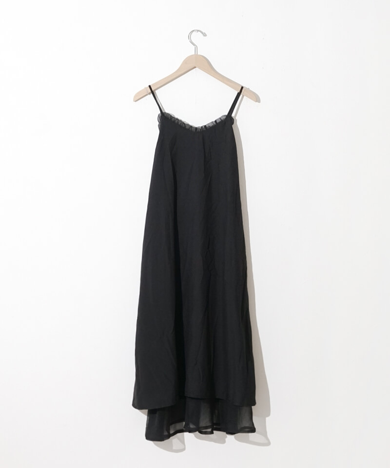 40%OFF】sheer cami onepiece~シアーキャミワンピース | flower/フラワー 40%OFF】sheer cami onepiece~シアーキャミワンピース | flower/フラワー