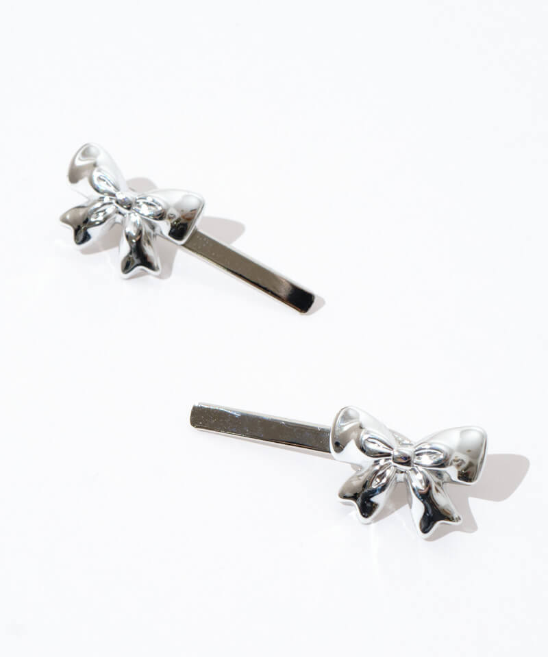 metallic ribbon pin～ﾒﾀﾘｯｸﾘﾎﾞﾝﾋﾟﾝ | flower／フラワー公式通販