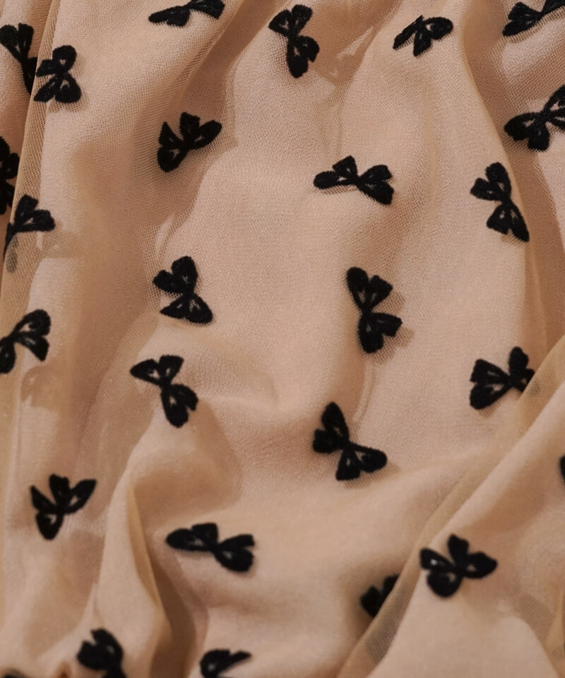 50%OFF】tulle ribbon blouse~チュールリボンブラウス | flower 50%OFF】tulle ribbon blouse~チュールリボンブラウス | flower