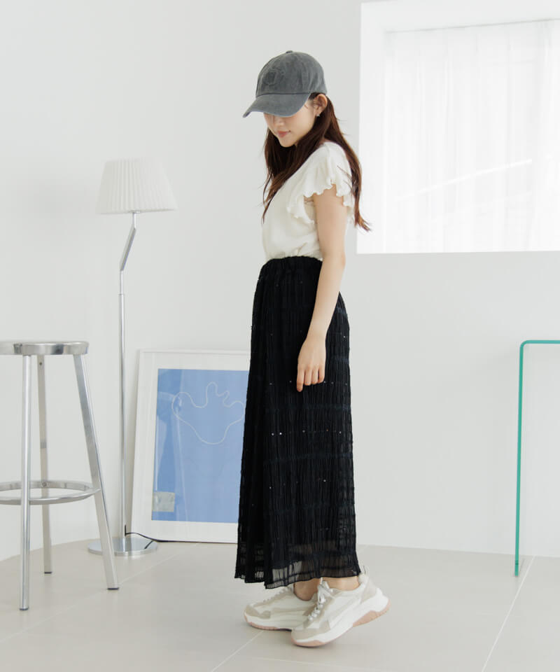 30%OFF】spangle lace skirt~スパングルレーススカート | flower 30%OFF】spangle lace skirt~スパングルレーススカート | flower