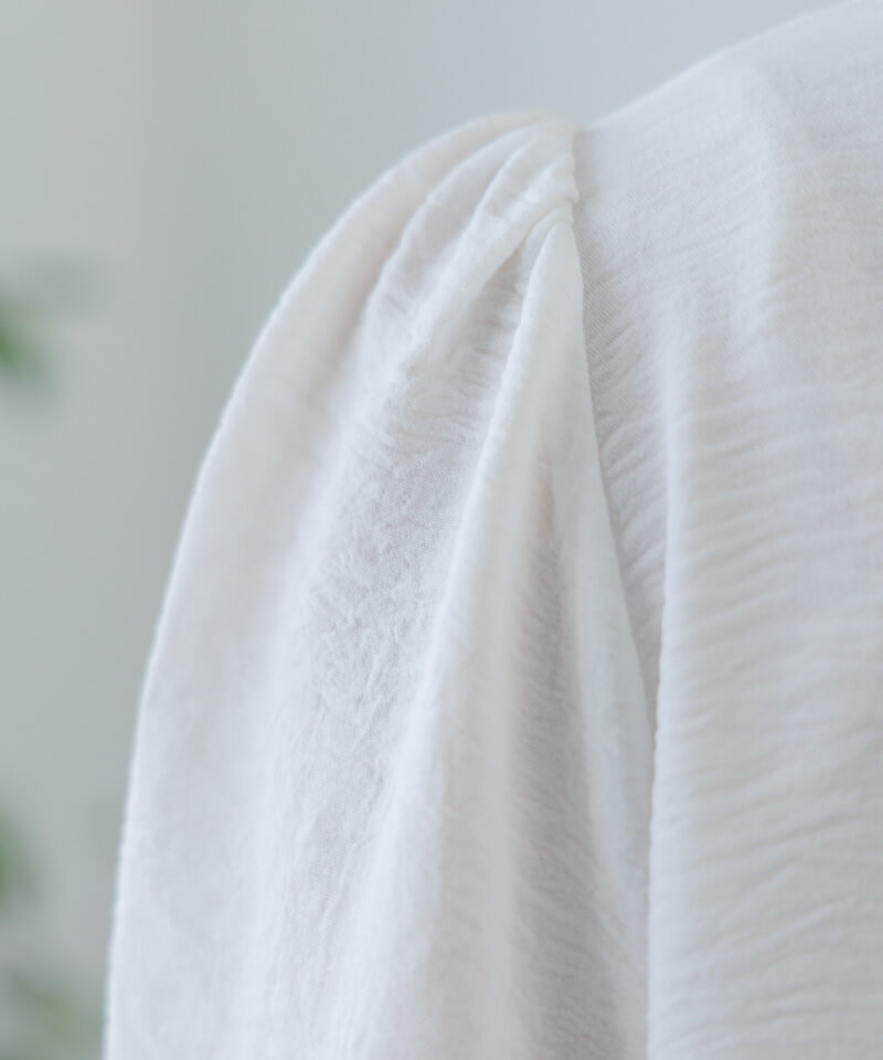 classic pleats blouse～ｸﾗｼｯｸﾌﾟﾘｰﾂﾌﾞﾗｳｽ | flower／フラワー