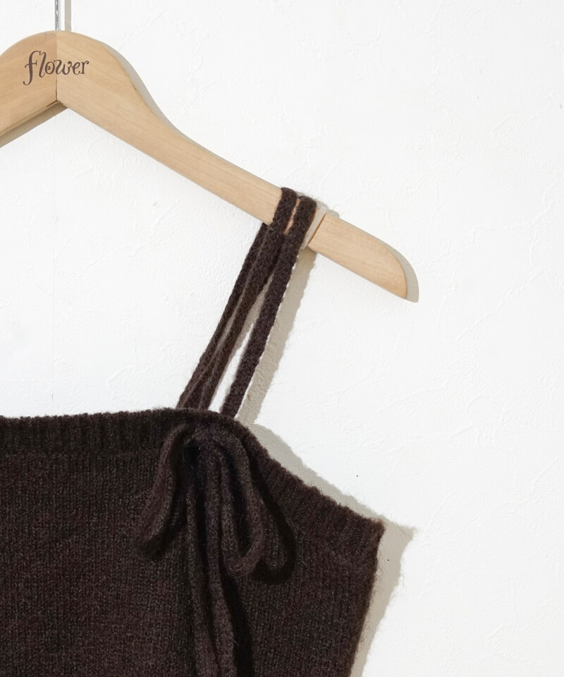 50%OFF】sweet knit bustier～ｽｳｨｰﾄﾆｯﾄﾋﾞｽﾁｪ | flower／フラワー