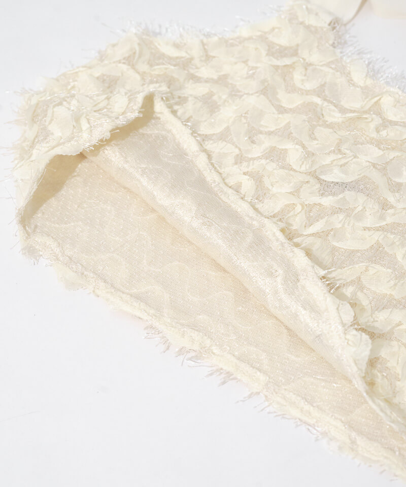 20%OFF】fluff ribbon bustier～ﾌﾗｯﾌﾘﾎﾞﾝﾋﾞｽﾁｪ | flower