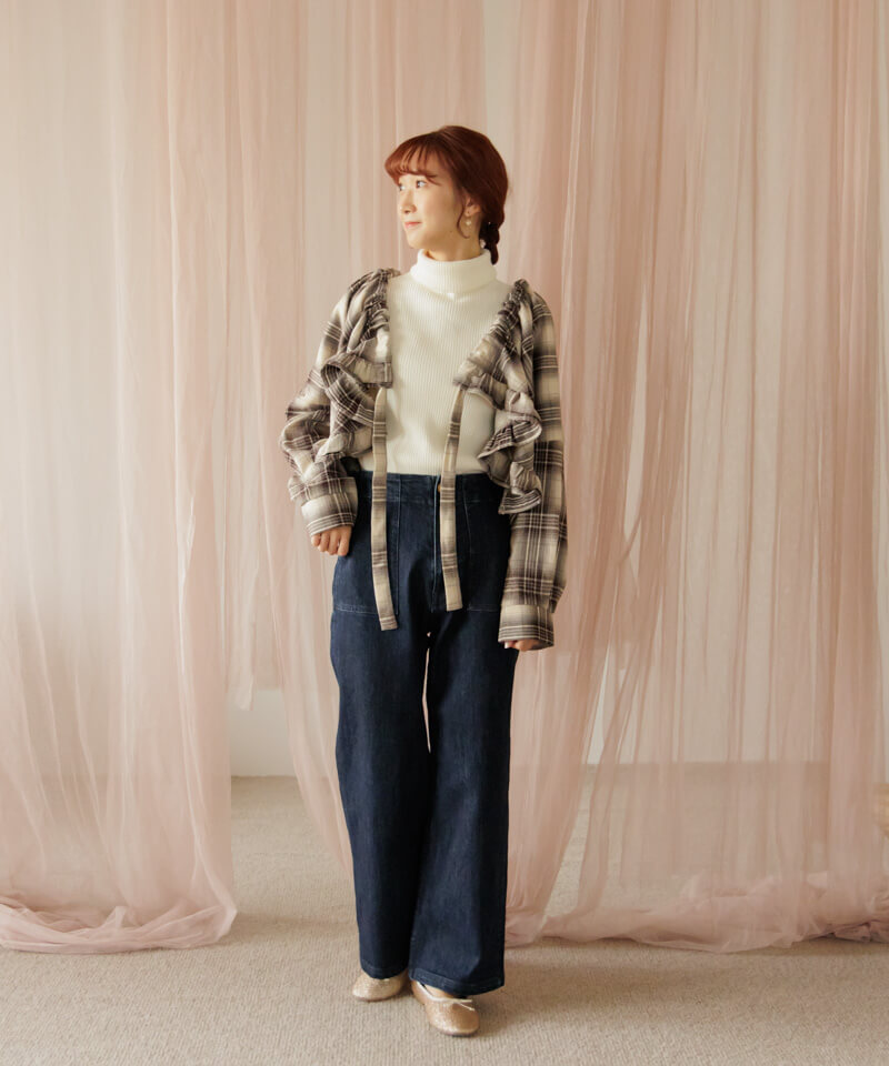 60%OFF】petal check jacket～ﾍﾟﾀﾙﾁｪｯｸｼﾞｬｹｯﾄ | flower／フラワー公式通販