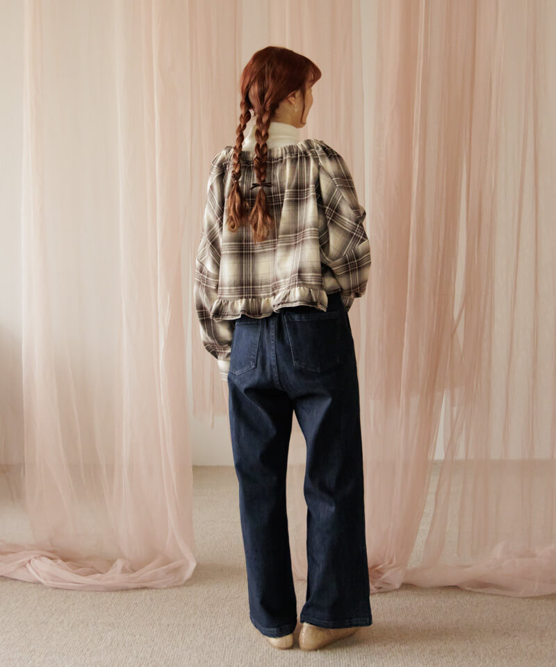 60%OFF】petal check jacket～ﾍﾟﾀﾙﾁｪｯｸｼﾞｬｹｯﾄ | flower