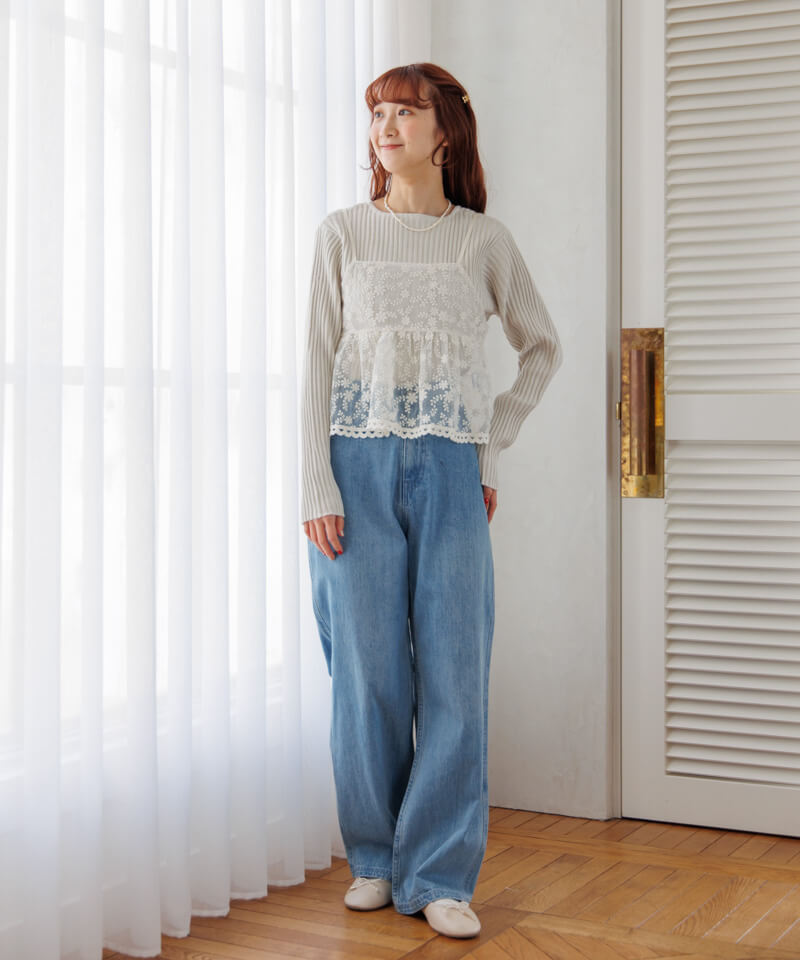20%OFF】sparkle bubble top～ｽﾊﾟｰｸﾙﾊﾞﾌﾞﾙﾄｯﾌﾟ | flower