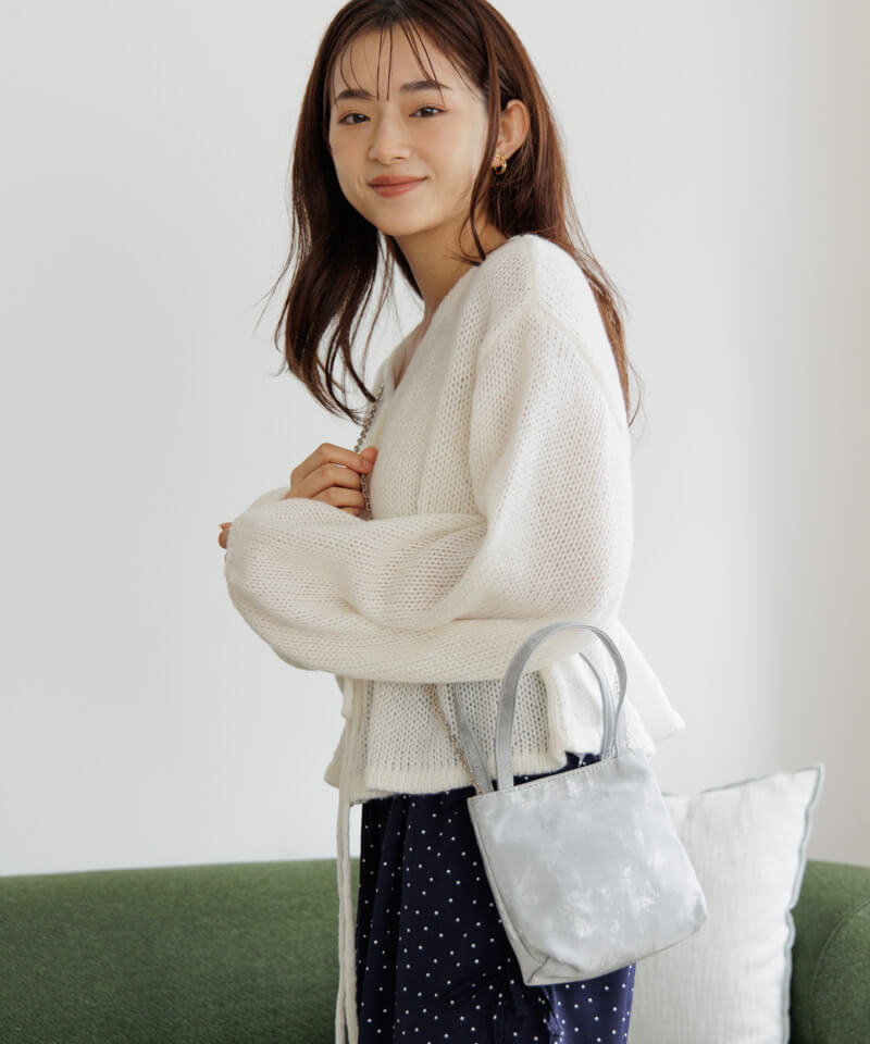 20%OFF】airy peplum cardigan～ｴｱﾘｰﾍﾟﾌﾟﾗﾑｶｰﾃﾞｨｶﾞﾝ | flower
