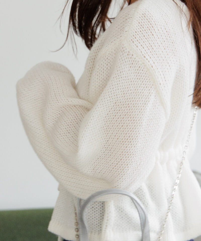 豪華 20%OFF】airy peplum flower | cardigan～ｴｱﾘｰﾍﾟﾌﾟﾗﾑｶｰﾃﾞｨｶﾞﾝ 電子レンジ・オーブン