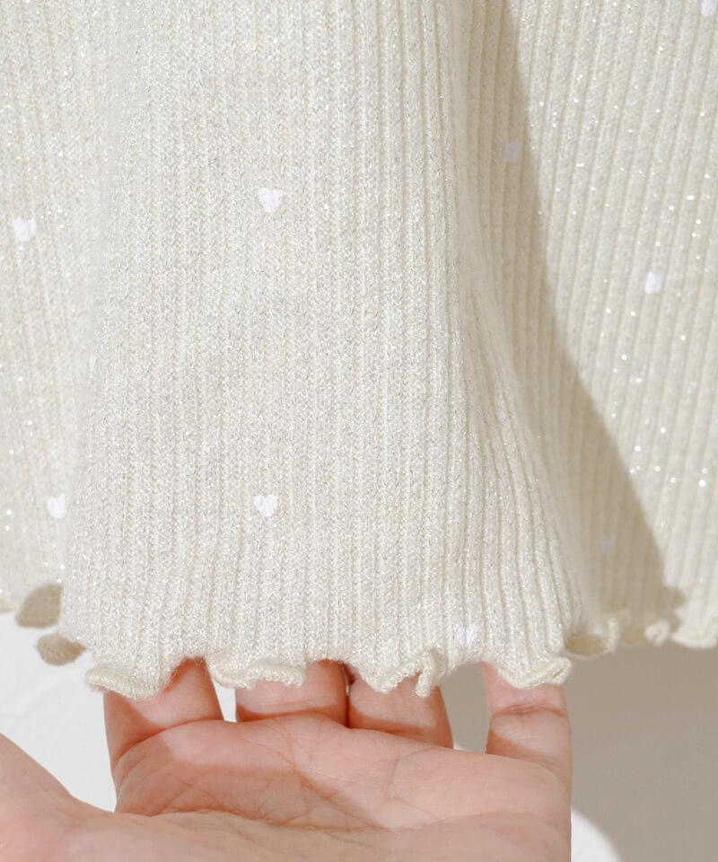 heart rib top3～ﾊｰﾄﾘﾌﾞﾄｯﾌﾟ3 | flower／フラワー公式通販