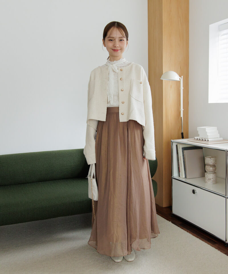 40%OFF】baby tweed jacket～ﾍﾞｲﾋﾞｰﾂｲｰﾄﾞｼﾞｬｹｯﾄ | flower／フラワー公式通販