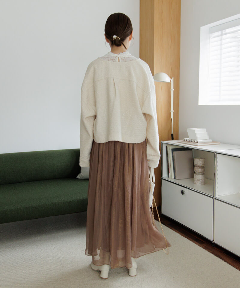FLUFFY TWEED JACKET 373T ツイードジャケット 60%OFF】baby tweed jacket～ﾍﾞｲﾋﾞｰﾂｲｰﾄﾞｼﾞｬｹｯﾄ | flower