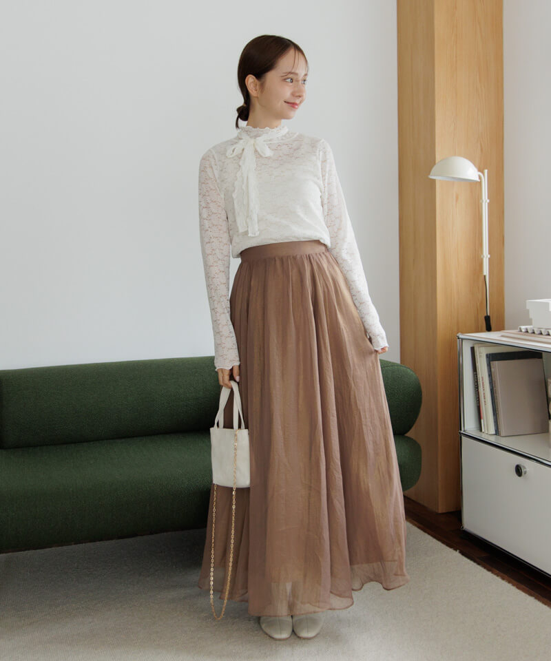 50%OFF】margaret ribbon top～ﾏｰｶﾞﾚｯﾄﾘﾎﾞﾝﾄｯﾌﾟ | flower
