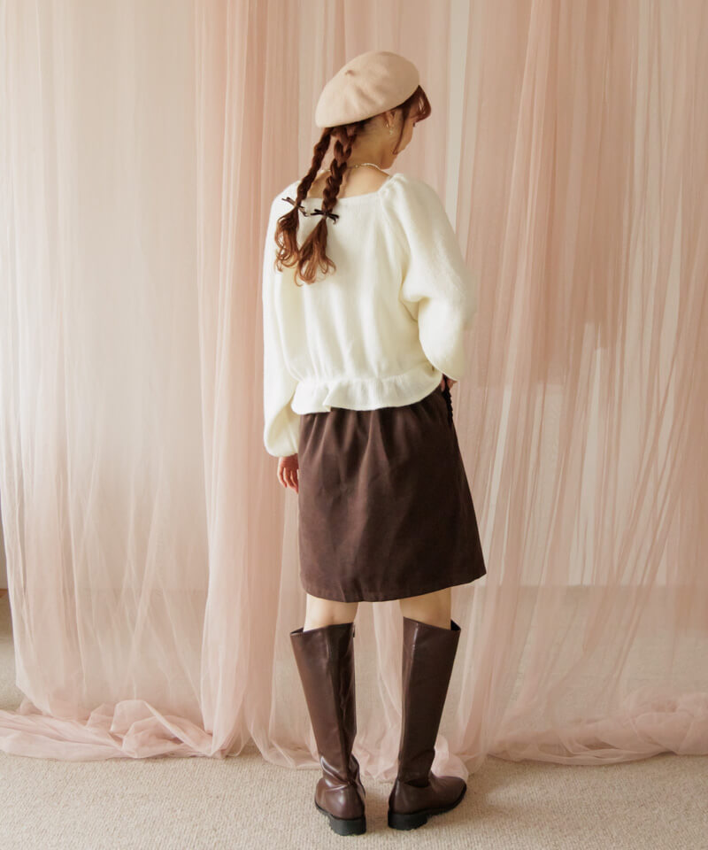 40%OFF】lady square top～ﾚﾃﾞｨｰｽｸｴｱﾄｯﾌﾟ | flower／フラワー
