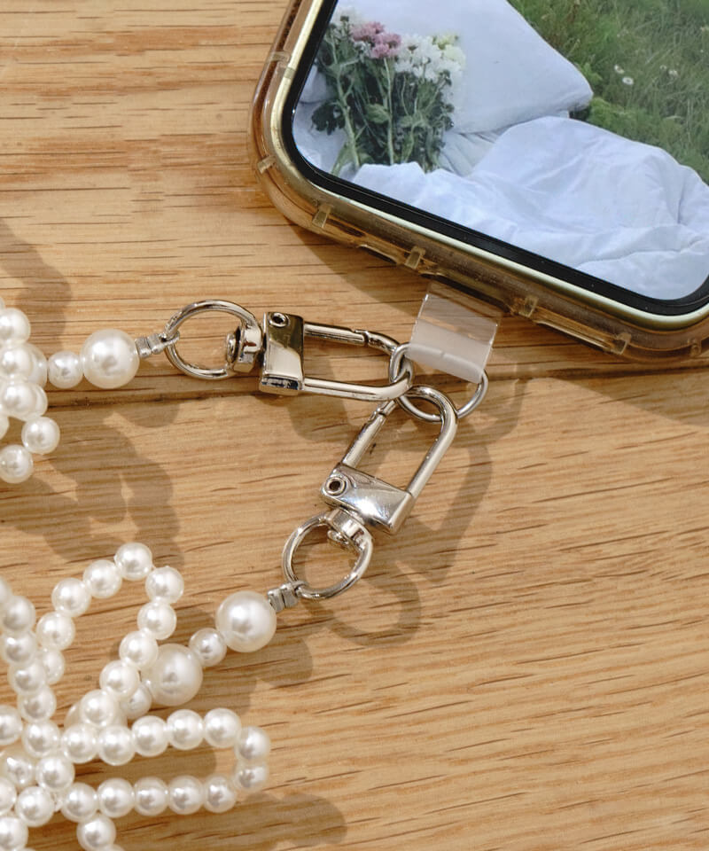 beads flower strap～ﾋﾞｰｽﾞﾌﾗﾜｰｽﾄﾗｯﾌﾟ | flower／フラワー公式通販