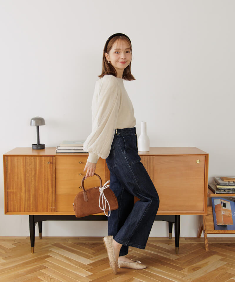 50%OFF】bright tulle knit～ﾌﾞﾗｲﾄﾁｭｰﾙﾆｯﾄ | flower／フラワー公式通販
