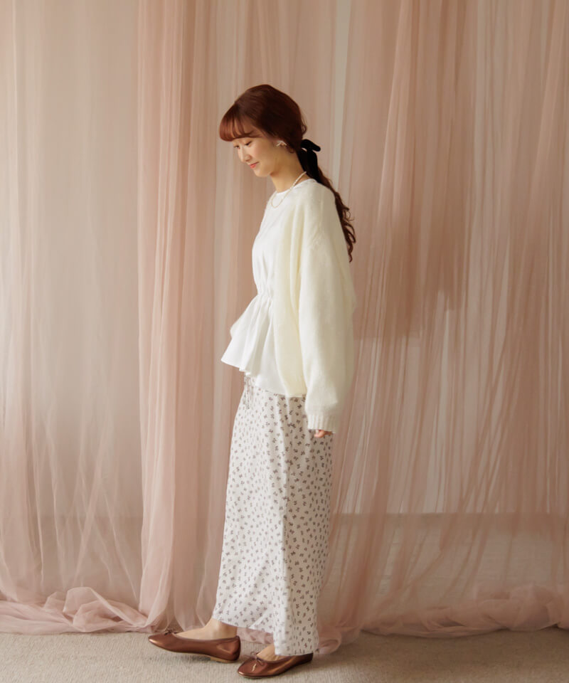 30%OFF】candy sleeve blouse3~キャンディースリーブブラウス3 | flower 30%OFF】candy sleeve blouse3~キャンディースリーブブラウス3 | flower