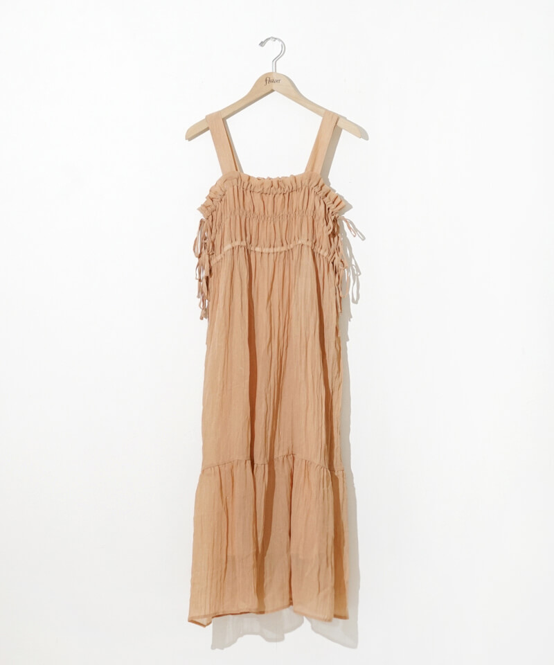春夏新作モデル 50%OFF】gloss ribbon onepiece～ｸﾞﾛｽﾘﾎﾞﾝﾜﾝﾋﾟｰｽ | flower ワンピース
