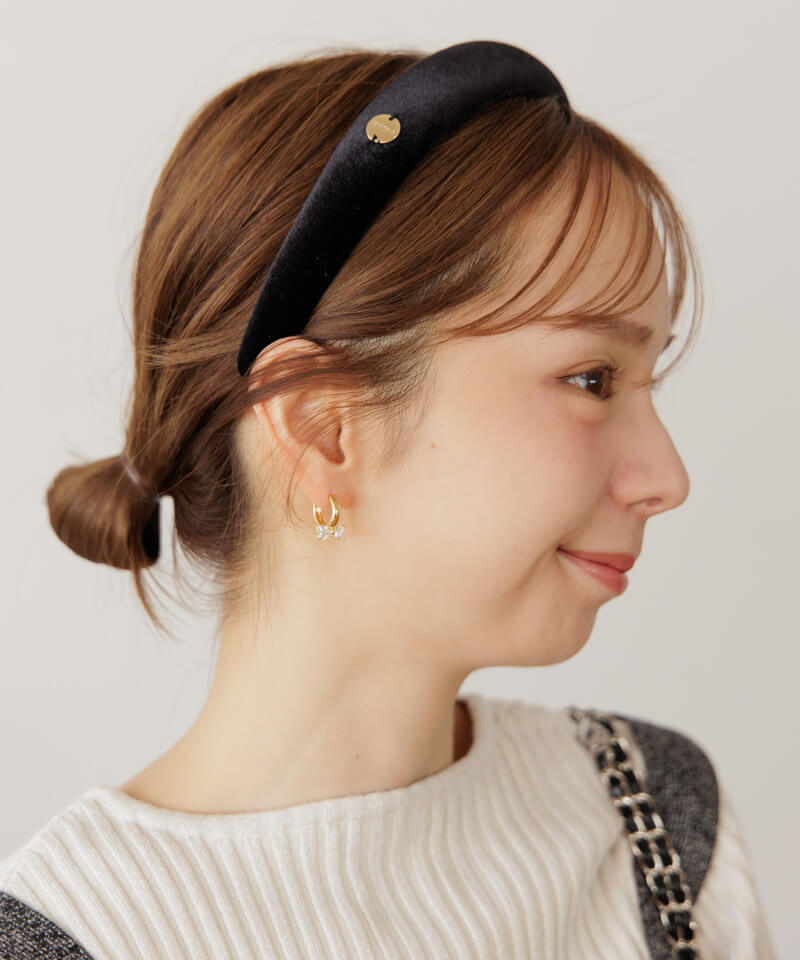 ヘアアクセサリー Velour Stars Headband ヘアアクセサリー Herlipto Velour Stars Headband herlipto