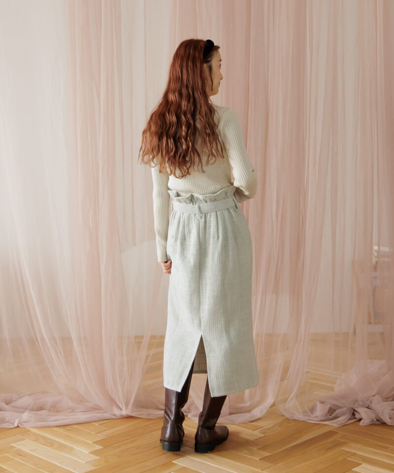 60%OFF】shiny tweed skirt～ｼｬｲﾆｰﾂｲｰﾄﾞｽｶｰﾄ | flower／フラワー公式通販