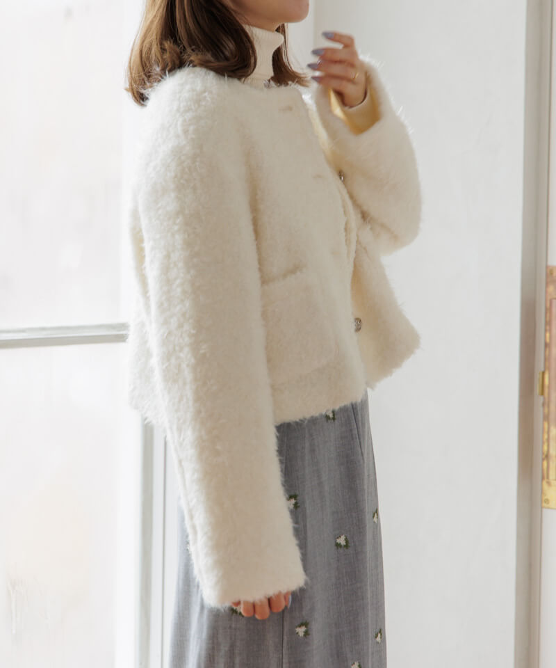 20%OFF】fluffy jacket2～ﾌﾗｯﾌｨｰｼﾞｬｹｯﾄ2 | flower／フラワー公式通販
