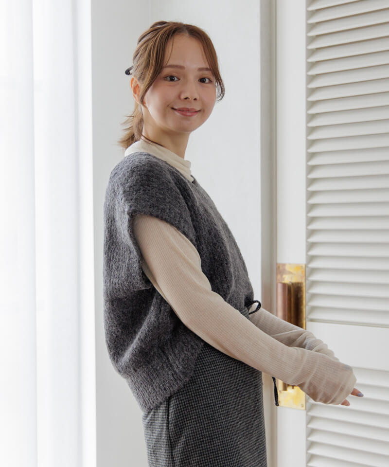 40%OFF】any fluff vest~エニーフラッフベスト | flower/フラワー公式通販 40%OFF】any fluff vest~エニーフラッフベスト | flower/フラワー公式通販