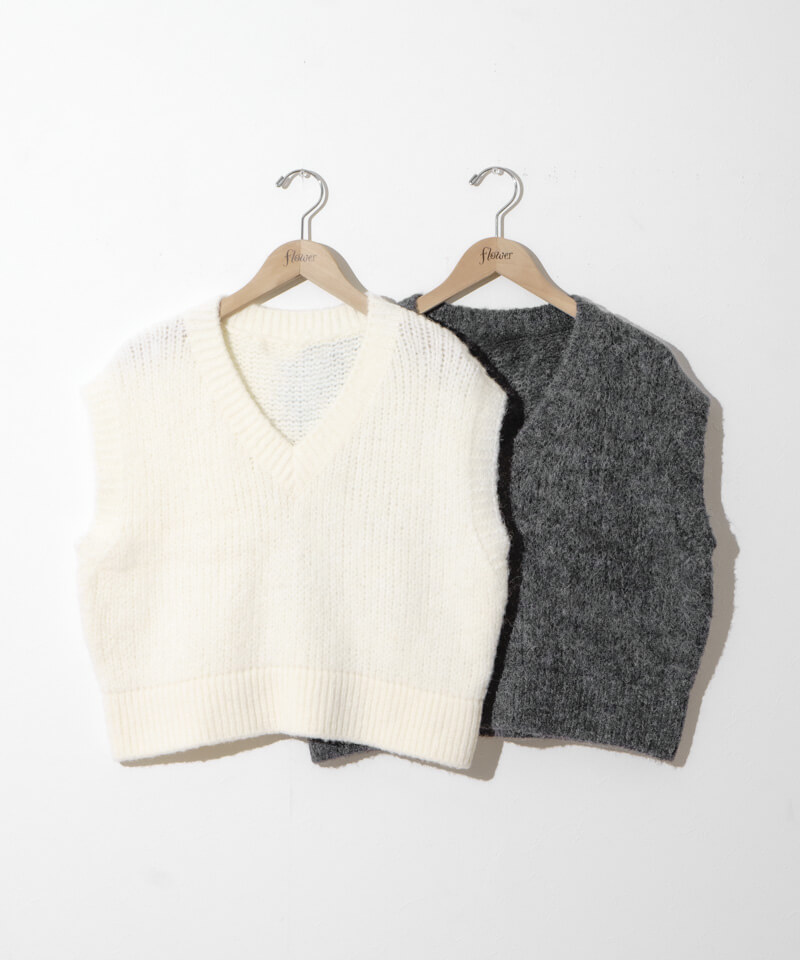 40%OFF】any fluff vest～ｴﾆｰﾌﾗｯﾌﾍﾞｽﾄ | flower／フラワー公式通販