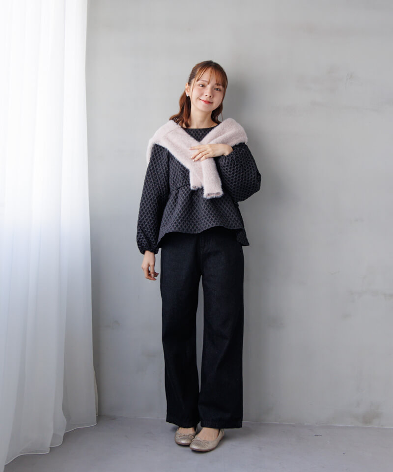 40%OFF】twinkle shaggy knit～ﾄｩｳｨﾝｸﾙｼｬｷﾞｰﾆｯﾄ | flower