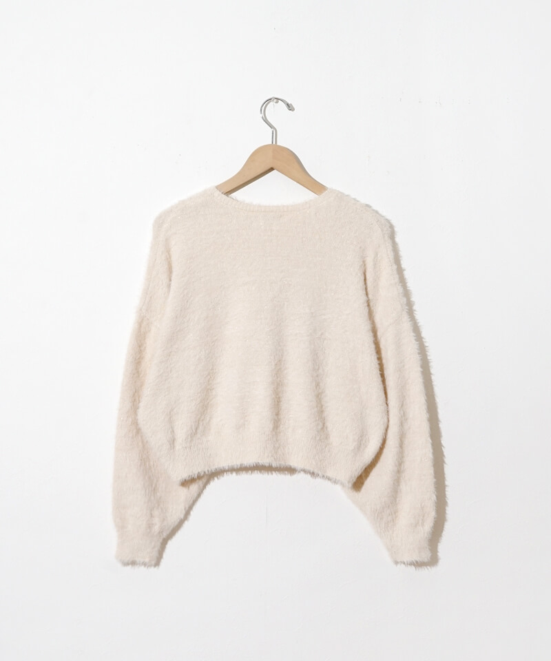 Knuth Marf - shaggy flower knit / シャギーフラワーニット