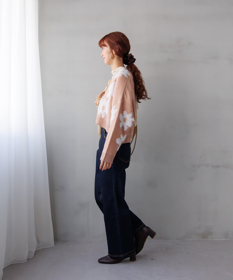 50%OFF】playful flower knit～ﾌﾟﾚｲﾌﾙﾌﾗﾜｰﾆｯﾄ | flower／フラワー公式通販