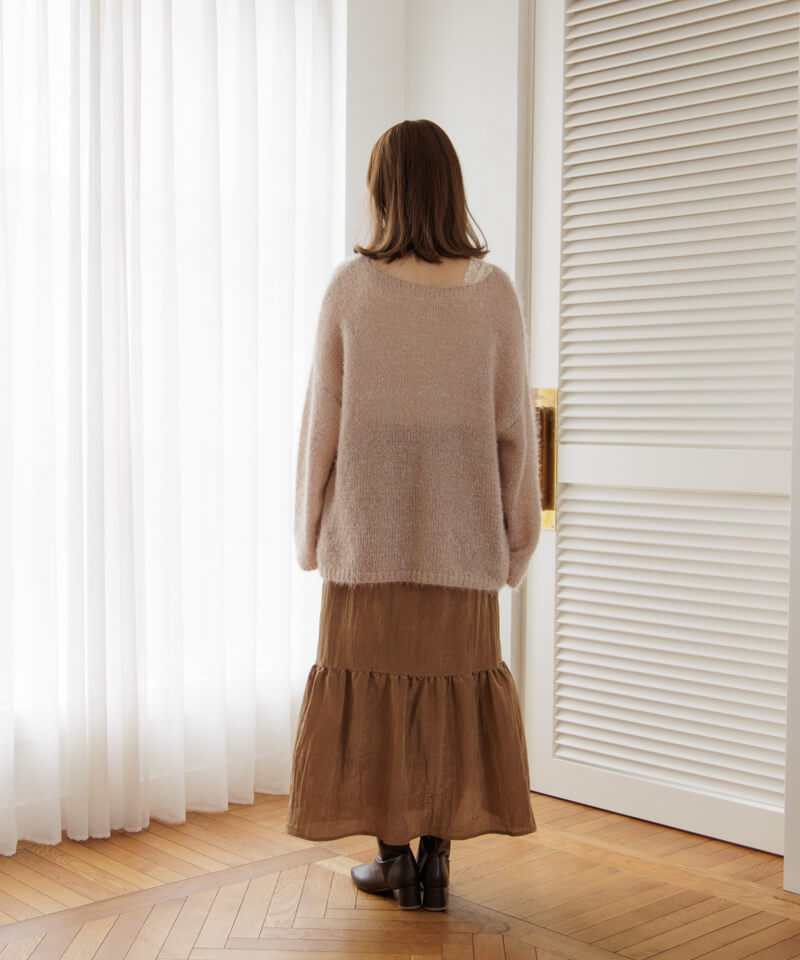 60%OFF】mousse tiered skirt～ﾑｰｽﾃｨｱｰﾄﾞｽｶｰﾄ | flower／フラワー公式通販