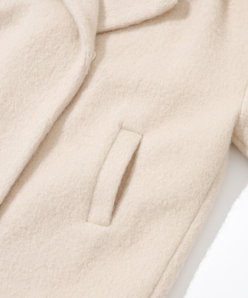 40%OFF】fluffy cocoon coat～ﾌﾗｯﾌｨｰｺｸｰﾝｺｰﾄ | flower／フラワー公式通販