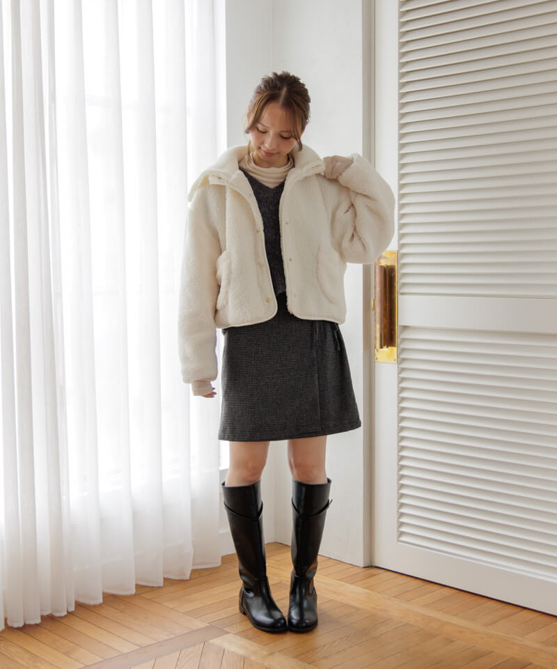 40%OFF】rib collar coat～ﾘﾌﾞｶﾗｰｺｰﾄ | flower／フラワー公式通販