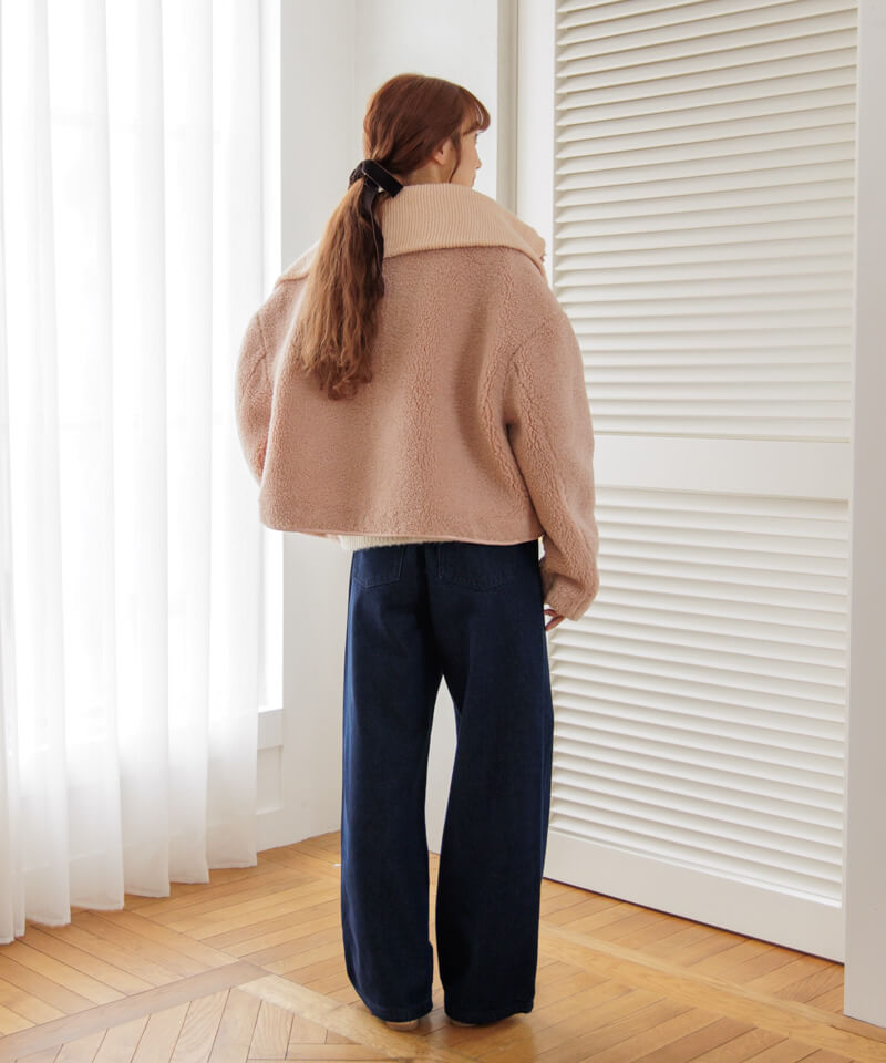 40%OFF】rib collar coat～ﾘﾌﾞｶﾗｰｺｰﾄ | flower／フラワー公式通販