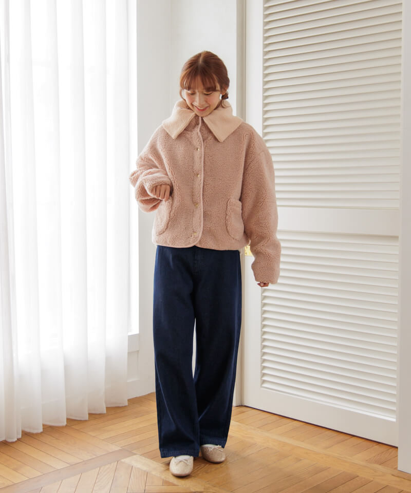 40%OFF】rib collar coat～ﾘﾌﾞｶﾗｰｺｰﾄ | flower／フラワー公式通販