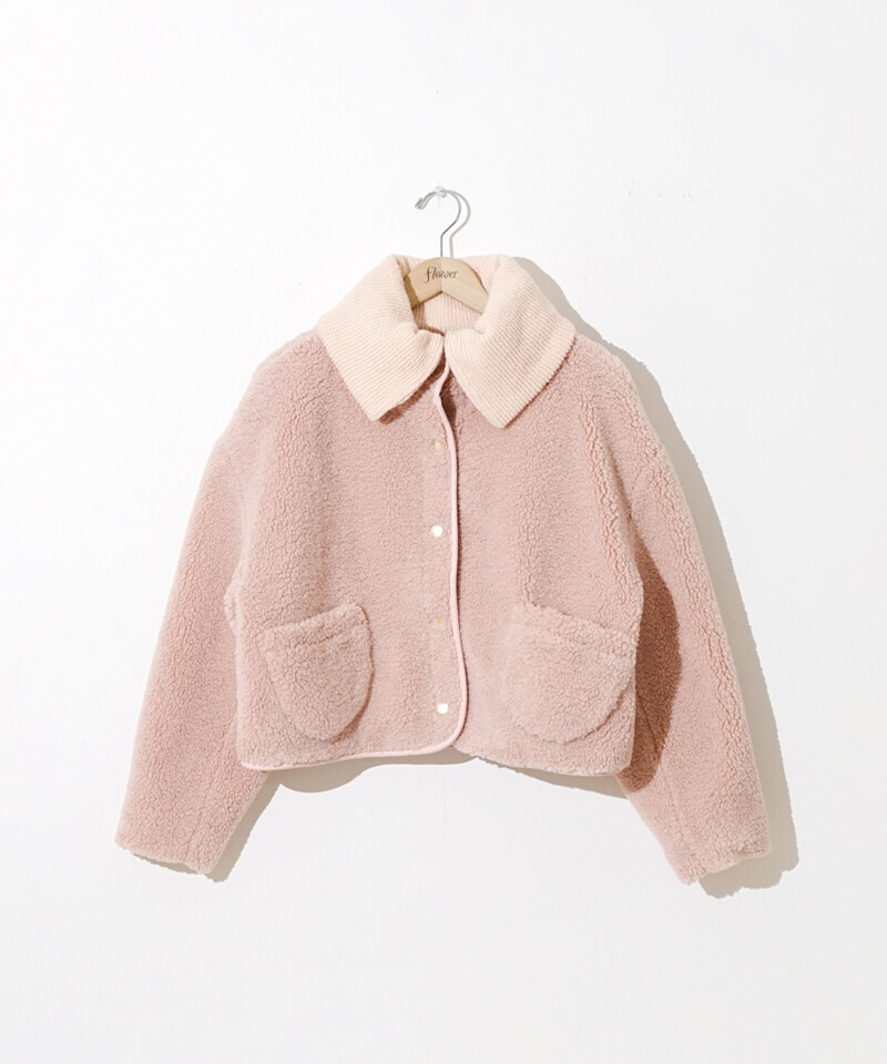 40%OFF】rib collar coat～ﾘﾌﾞｶﾗｰｺｰﾄ | flower／フラワー公式通販