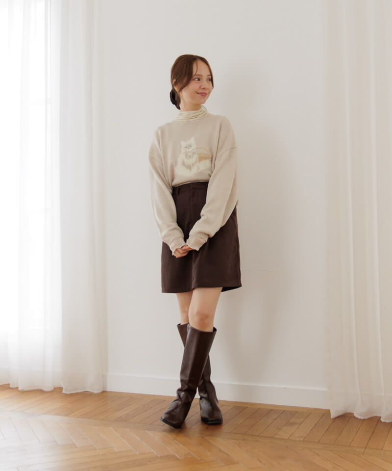 ニット セーター ベイビーアニマルニット レディース 40%OFF】baby animal knit～ﾍﾞｲﾋﾞｰｱﾆﾏﾙﾆｯﾄ | flower／フラワー