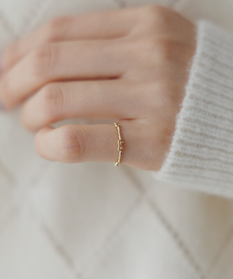 ribbon ribbon pinky ring～ﾘﾎﾞﾝﾘﾎﾞﾝﾋﾟﾝｷｰﾘﾝｸﾞ | flower