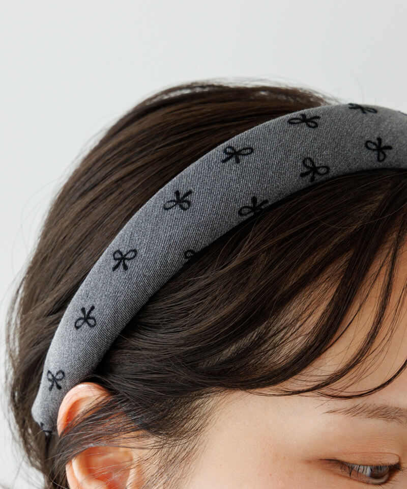 ribbon pattern hairband～ﾘﾎﾞﾝﾊﾟﾀｰﾝﾍｱﾊﾞﾝﾄﾞ | flower／フラワー公式通販