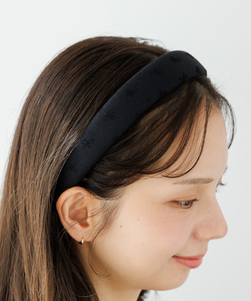 ribbon pattern hairband～ﾘﾎﾞﾝﾊﾟﾀｰﾝﾍｱﾊﾞﾝﾄﾞ | flower／フラワー公式通販