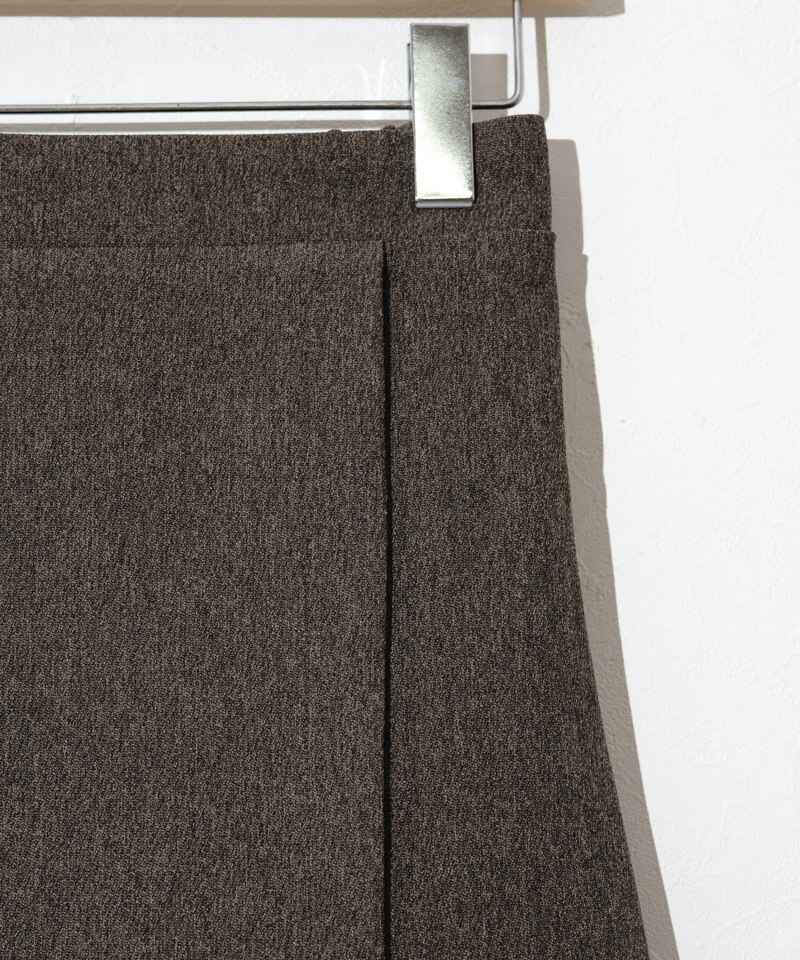 melange wrap skirt～ﾒﾗﾝｼﾞﾗｯﾌﾟｽｶｰﾄ | flower／フラワー公式通販